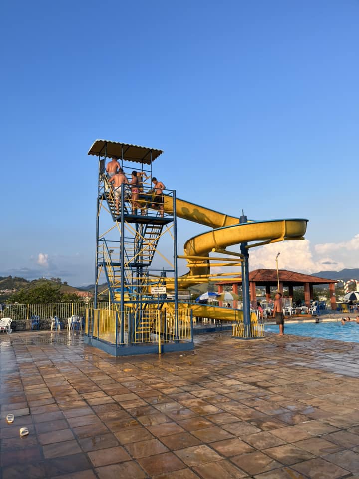 Toboágua do parque aquático