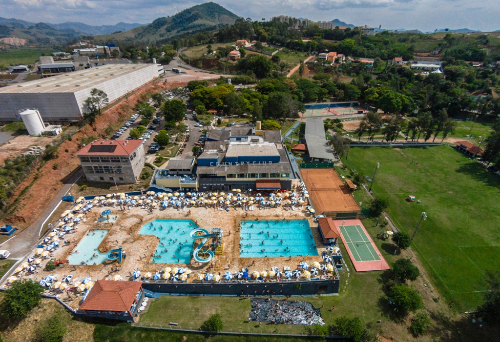 Vista aérea do Itajubá Country Club